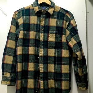 Pendleton 100% wool flannel